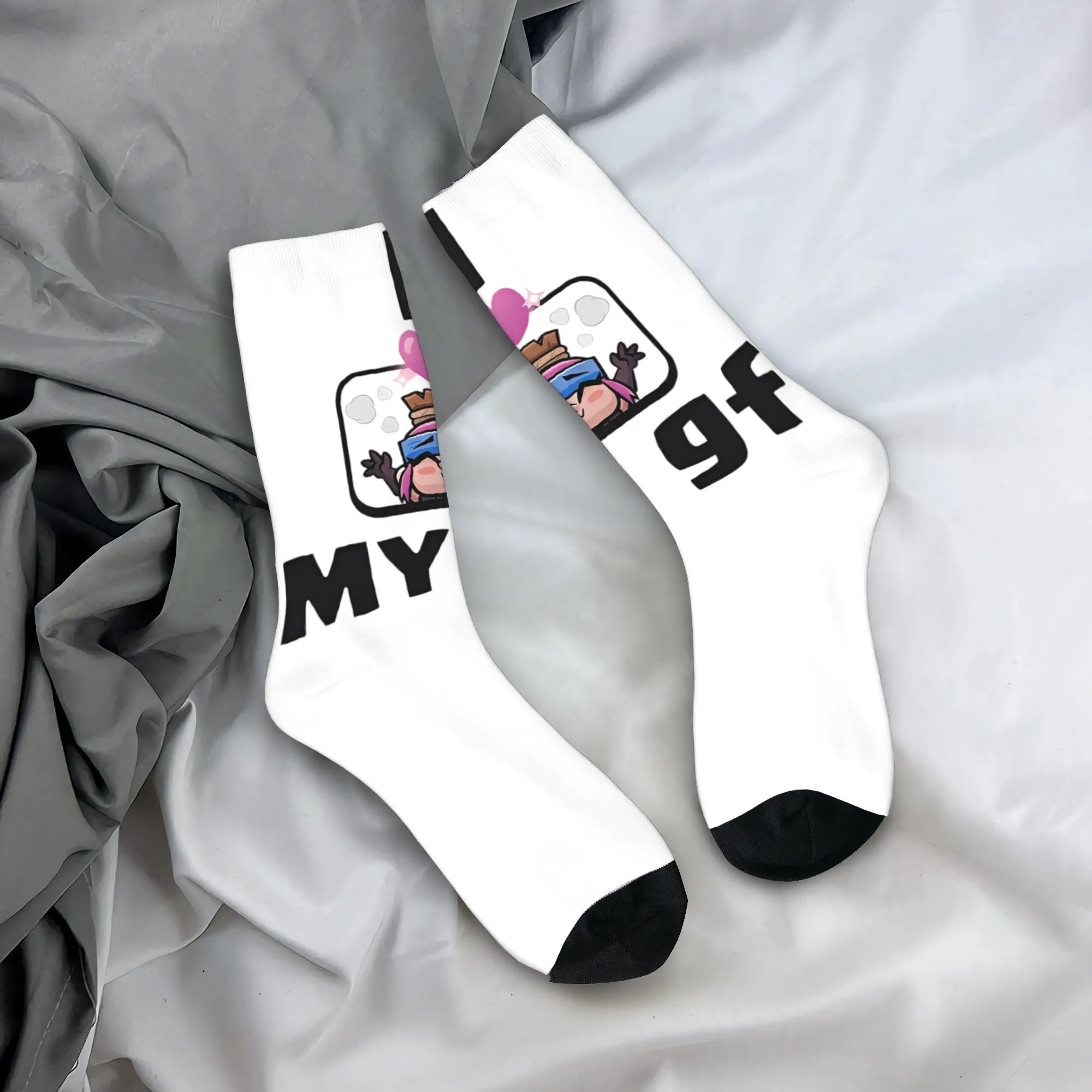 Women Men Socks Cla… - image