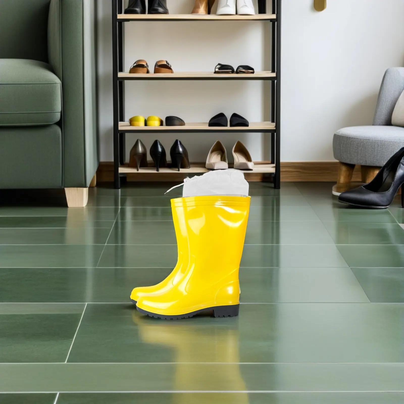 

1 пара утепленных вкладышей для зимних ботинок, высокие теплые стельки для походов, рыбалки, зимних ботинок, размер 44, съемные