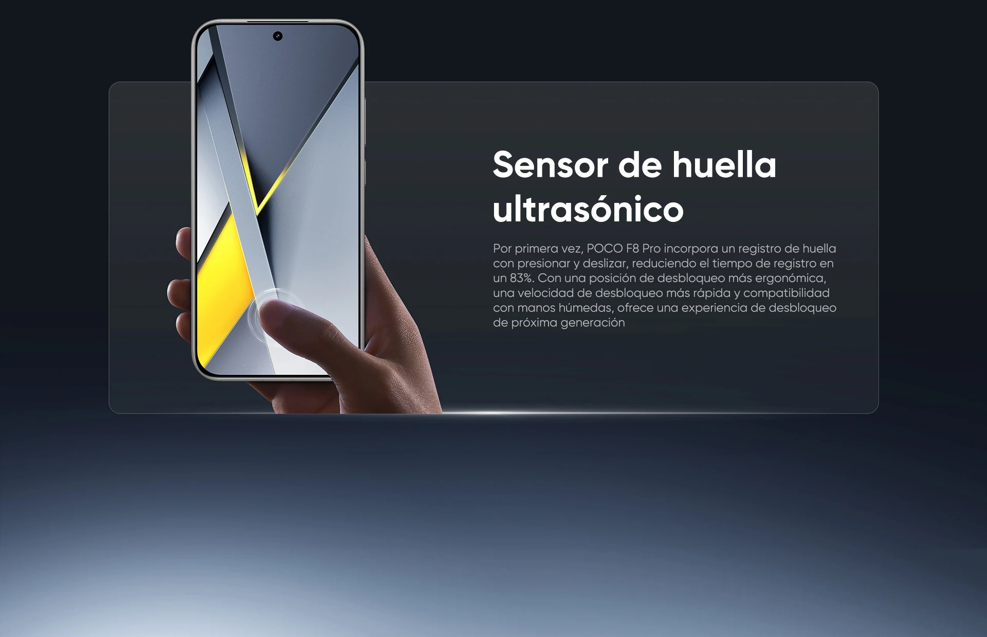 Global Version POCO F8 Pro 5G Smartphone Snapdragon® 8 Elite 6.59' Eye-care AMOLED Display 6210mAh 100W HyperCharge IP68 NFC