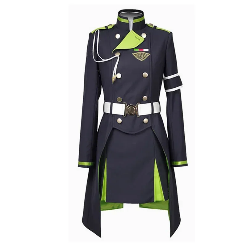 Anime Seraph Of The End Shigure Yukimi Custom Women Halloween Carnival Cosplay Costume Christmas Party MN3