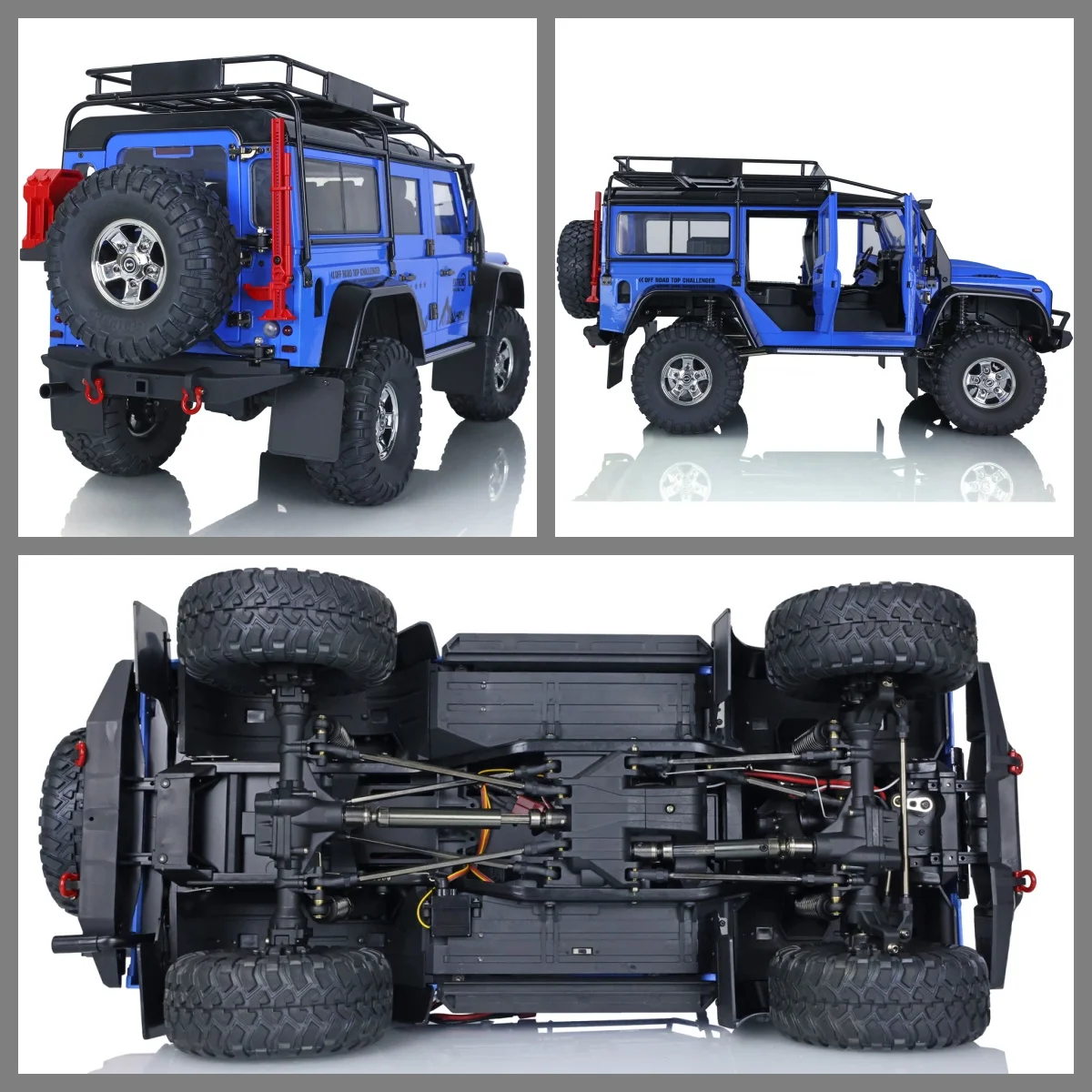

1/10 4x4 RC Climbing Crawler Car Electric Wireless Control off-road Vehicles P411 Cars Model for Adult