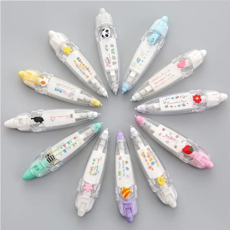 1Pcs DIY patterned Lace Correction Mark Handmade Pattern Correction Strap Handmade DIY Decoration Student Supplies