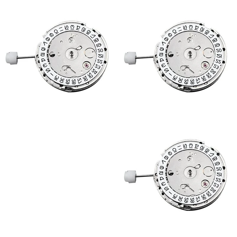 A32HOT-3X DG2813 Movement White Calendar Date Mechanical Automatic Movement Substitute Miyota 8215 821A Movement