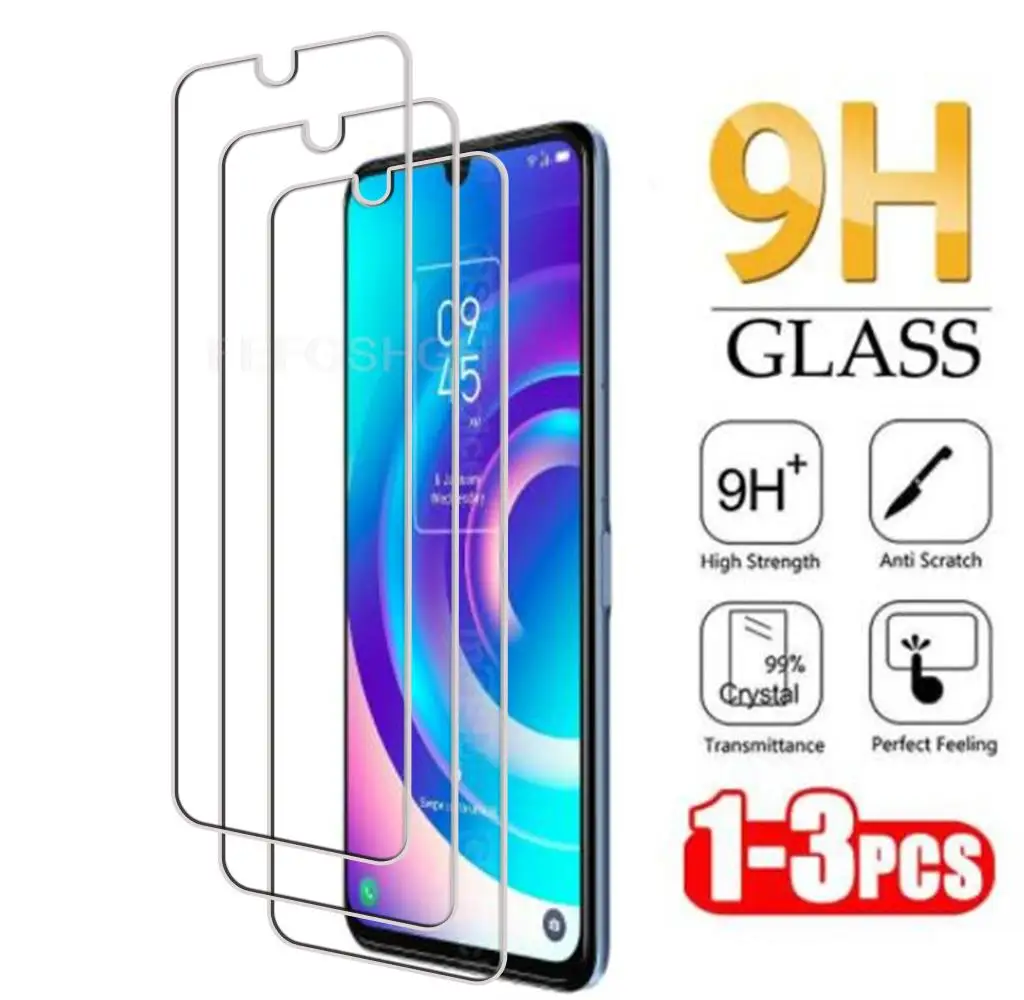 Tempered Glass For TCL 30 5G E LE SE V XE XL Z 303 304 305 305i 306 405 40R 30SE TCL30 30E 30XE Screen Protector Cover Film