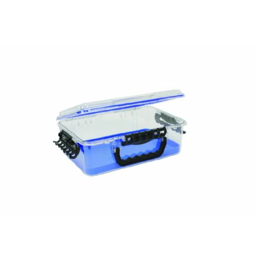

Guide Series Field Box Waterproof Case Blue Large Waterproof Dry Box with Wrist Strap for Boat Kayak and Camping Outdoor Gear S