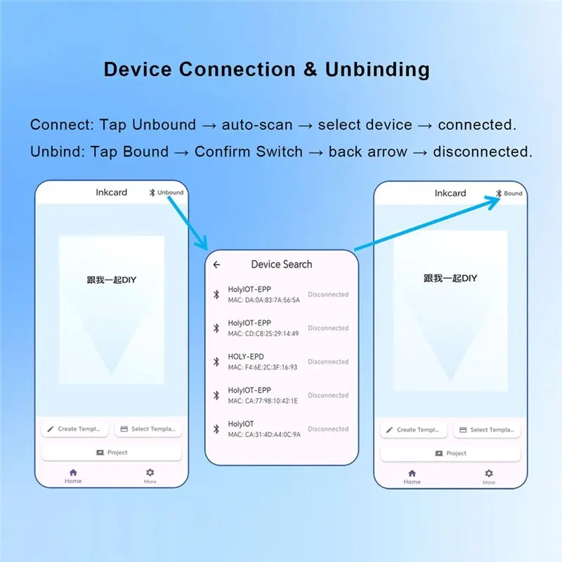 YSS-3.6 Inch 6-Color E-Ink Display Electronic Price Tag Display Wireless Charging Bluetooth Low Power E-Paper For Office