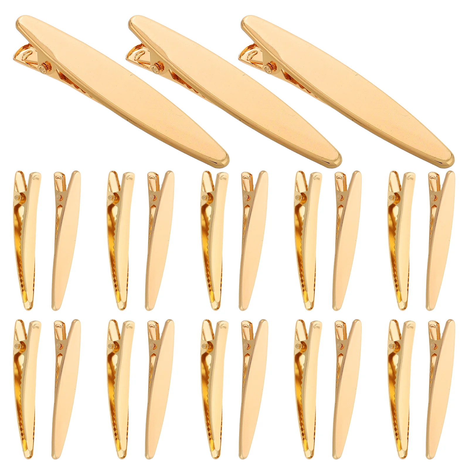 

50 шт., заколки для волос, золотые полые заколки из кожи аллигатора, аксессуары для заколок ручной работы, модные заколки для волос для женщин, парикмахерские услуги