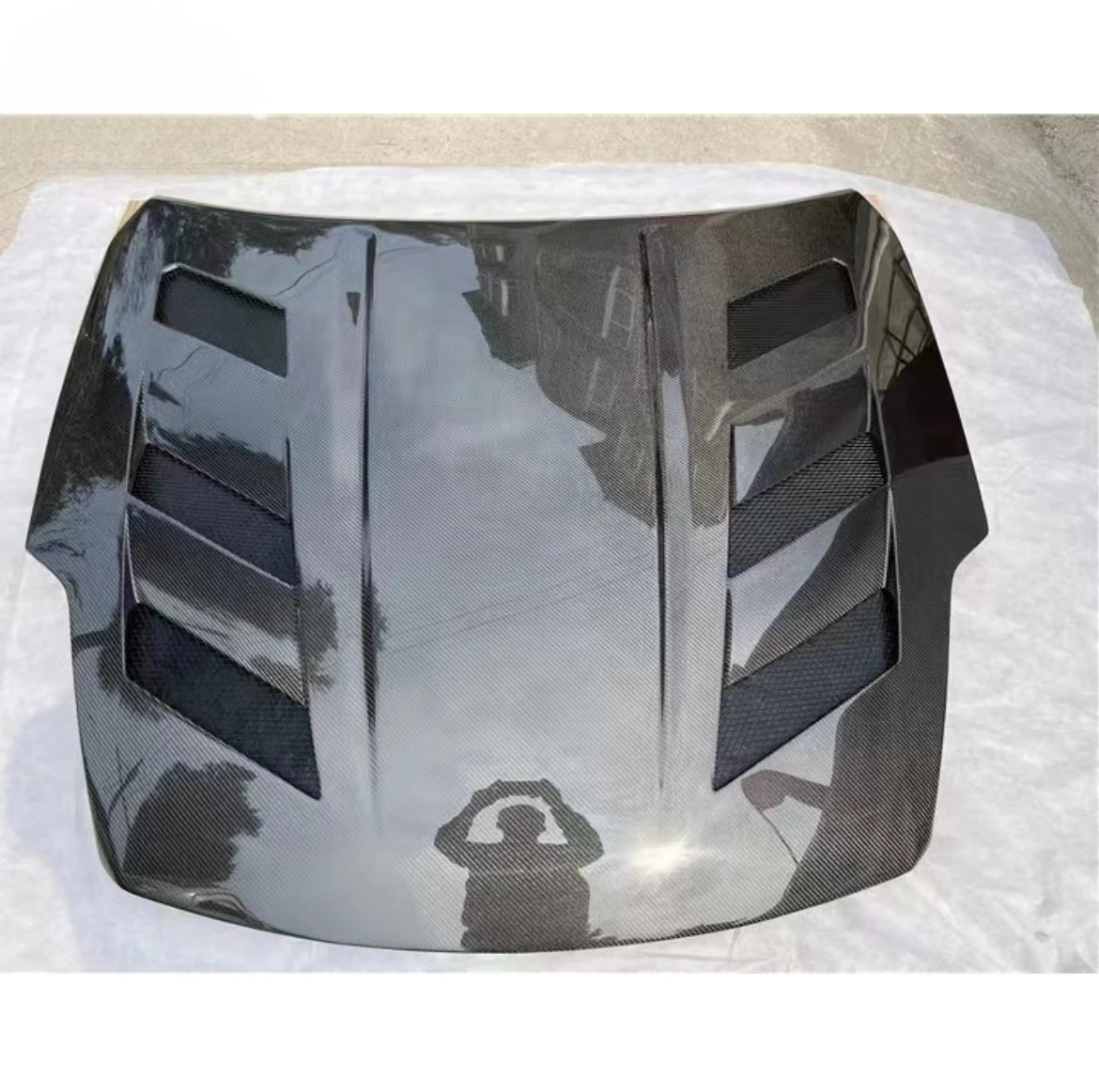 

HGD Fit for Nissan 350Z Z33 Carbon Fiber Car Hood Bonnet Cover