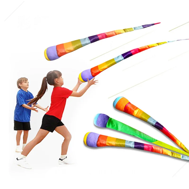 كرة النيزك في الهواء الطلق مع ذيول قوس قزح للأطفال رياض الأطفال مدرسة التدريب الحسي ألعاب الحفلات juguداعي Deportivos Para Niños