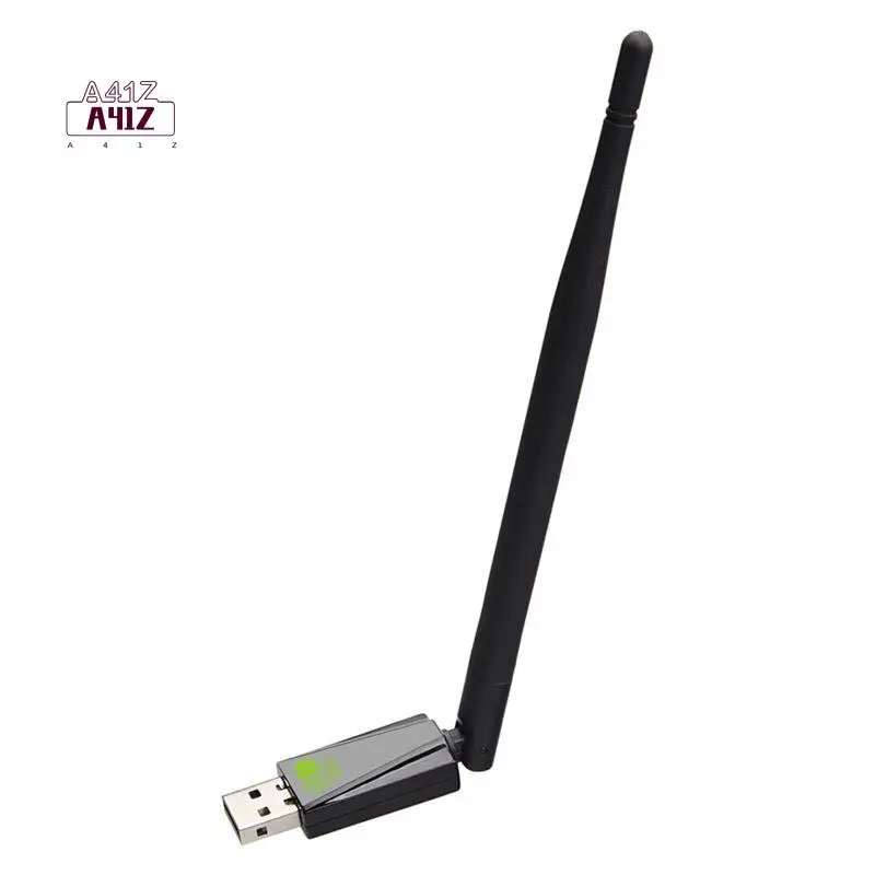 A41Z-Wifi 5 Wifi Network Card 650M Dual Band 2.4G 5G Antennas Network Receiver USB Adapter Driver Free For Windows 7/8/10/11