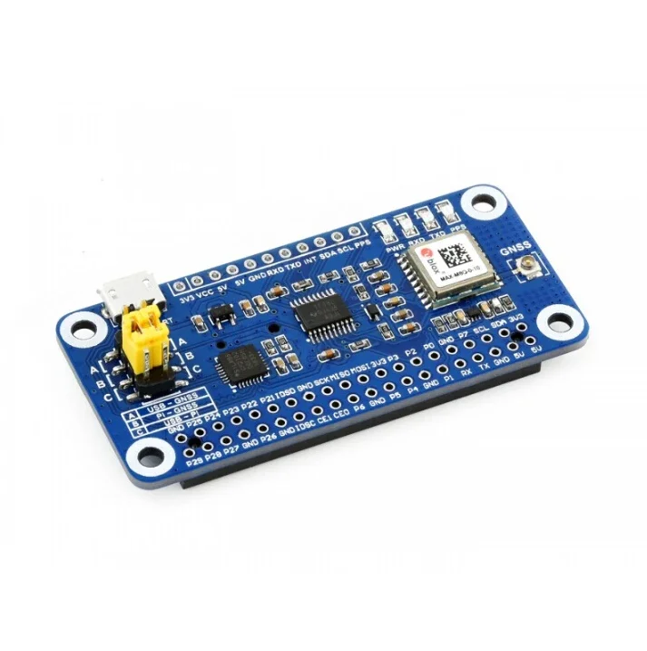 VoltSWaveshare MAX-M8Q GNSS HAT For Raspberry Pi, Multi-constellation Receiver Support, GPS, Beidou, Galileo, GLONASS