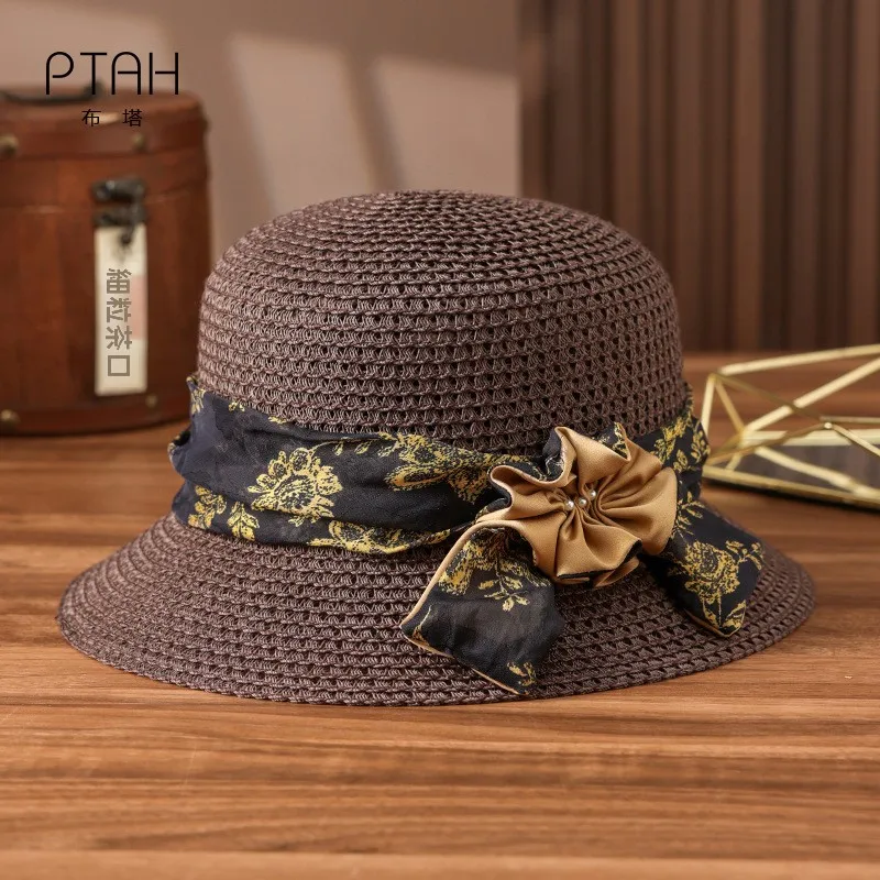 chapeau-de-soleil-d'ete-pour-femme-chapeau-de-paille-tresse-respirant-chapeau-de-plage-a-large-bord-chapeau-polyvalent-leger-et-pliable-avec-nœud