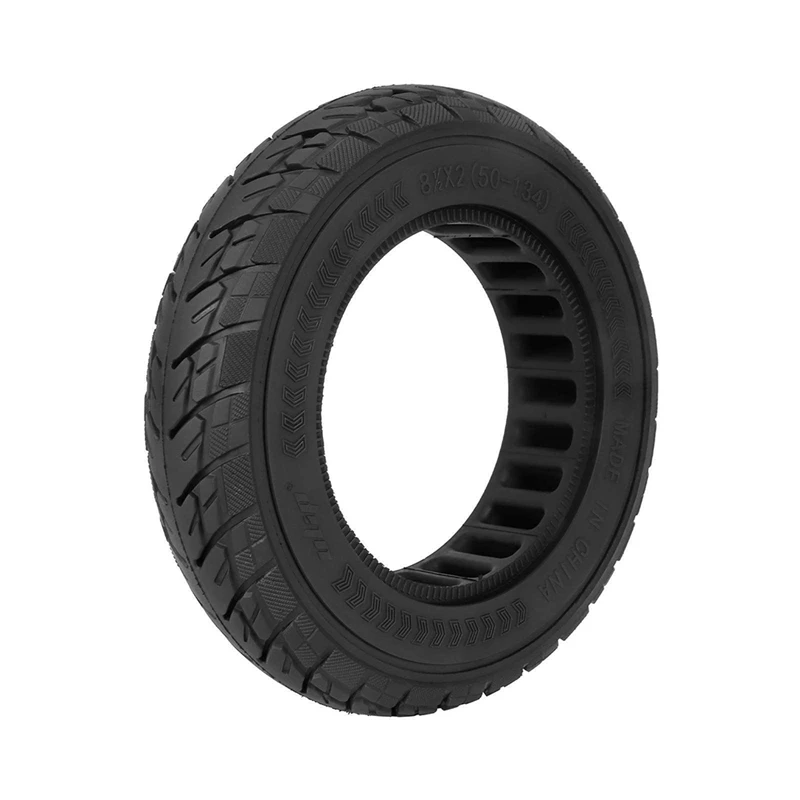 

8.5Inch 8.5X2 Off-Road Solid Tire For VSETT 9 9+ ZERO 9 Scooter Wear-Resistant Puncture-Proof Tire Replacement Accessories Black