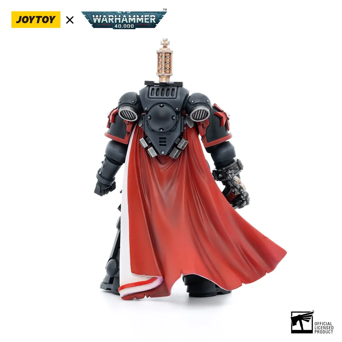 Joytoy Warhammer 40K โมเดลทหาร, หุ่นดาบนักรบยุคแรก1/18สีดำของขวัญ