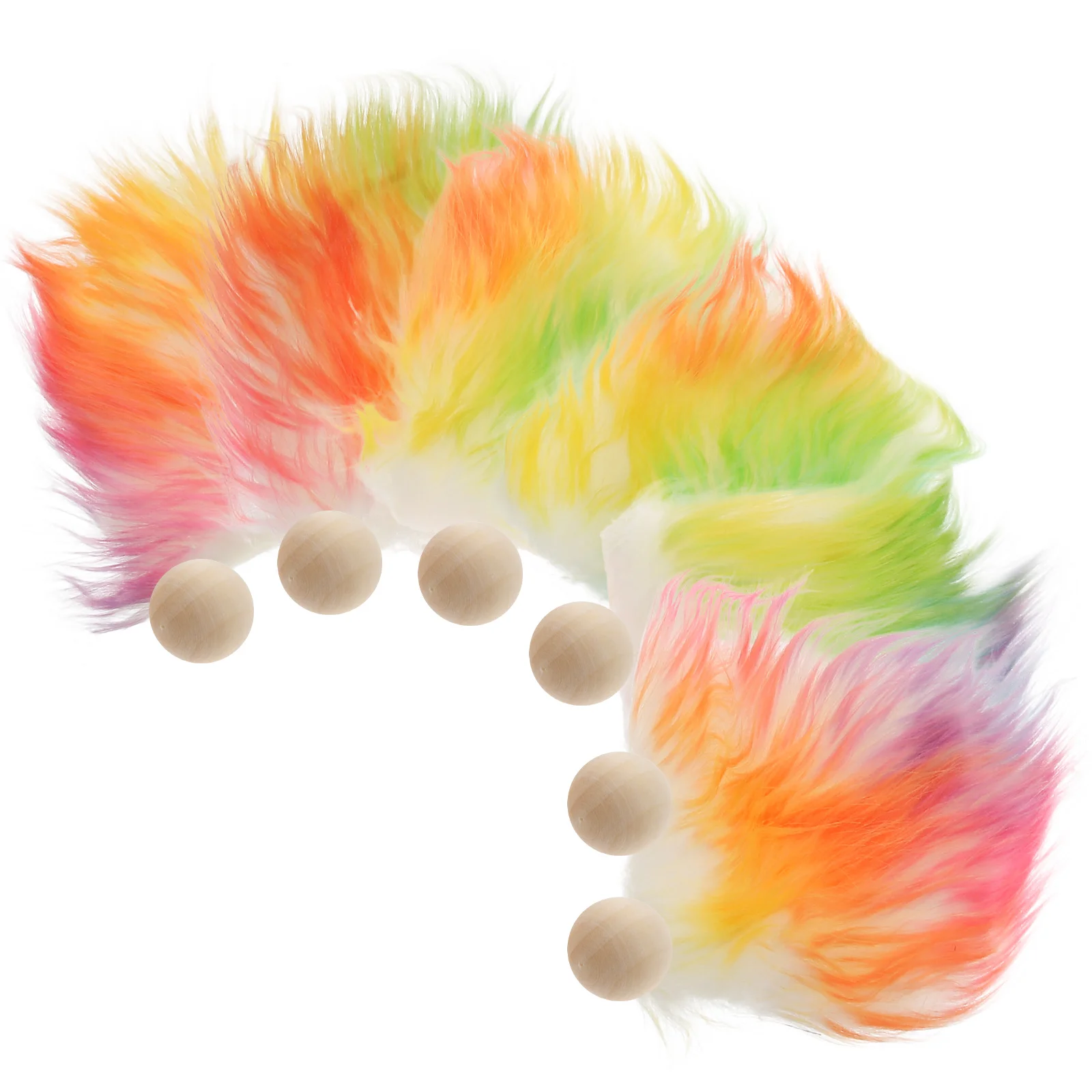 

DIY Beard Shaggy Patches Crafting Supplies Gnome Faux Wood Nose Christmas Wedding Decor Polyester Resin Accessories