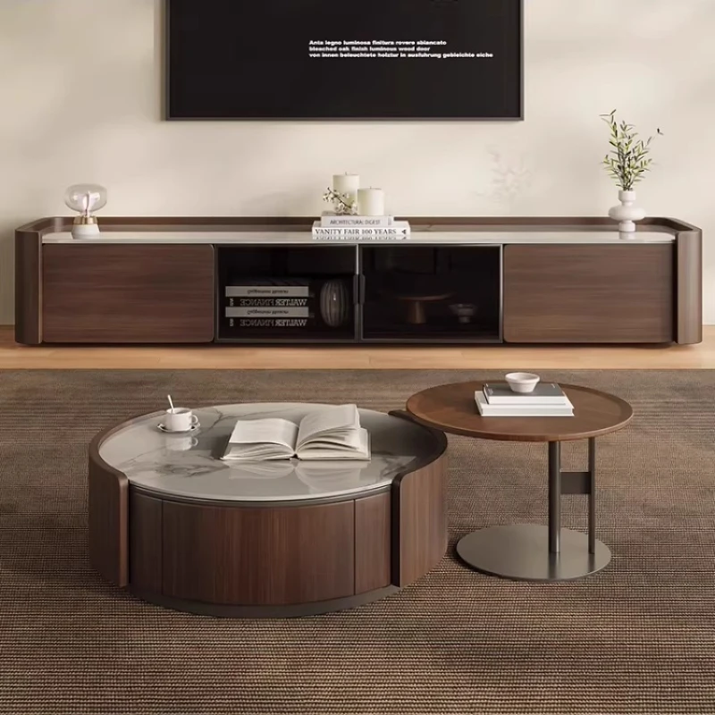 xx-Nordic Style Decoration Coffee Table SimpleNordic Simple Side Table Storage Living Room Mesita De Centro Home Furniture^