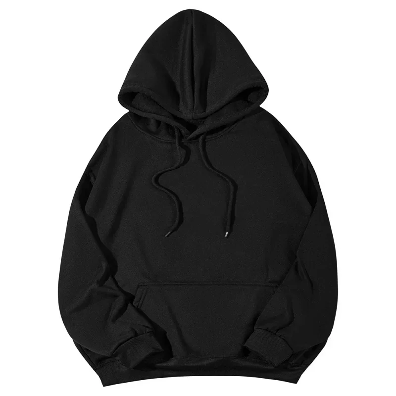 Women Loose Letter Pattern Fashion Hoodie Casual Style Geometric pattern Hooded Collar Casual Long Sleeve Pullover with Pockets