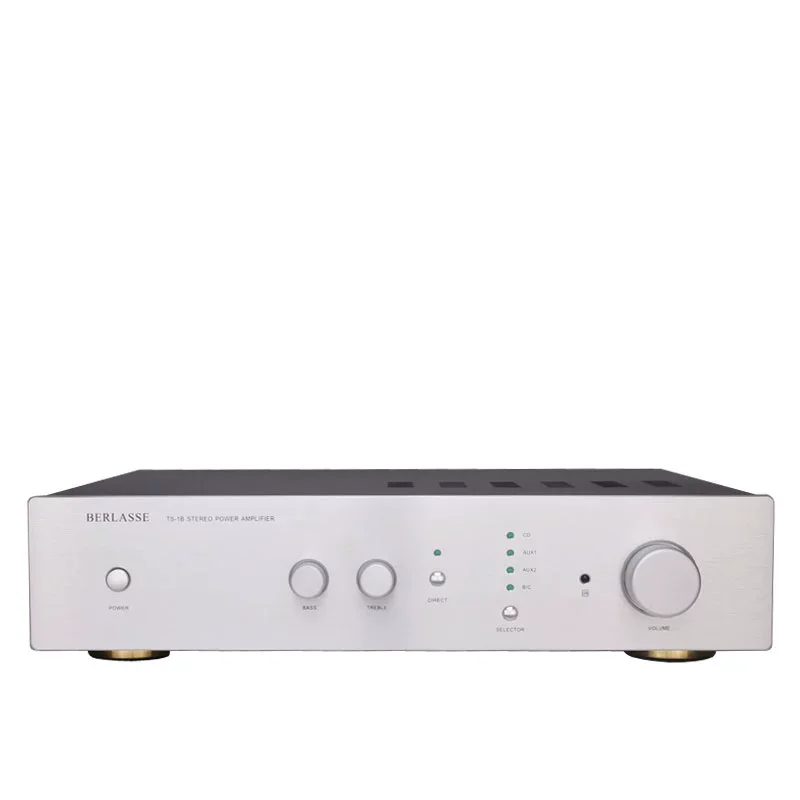 TS-1B Preamp and Power Amplifier - HIFI Stereo High Power Home Audio with Dual Toroidal Transformers and Remote Control