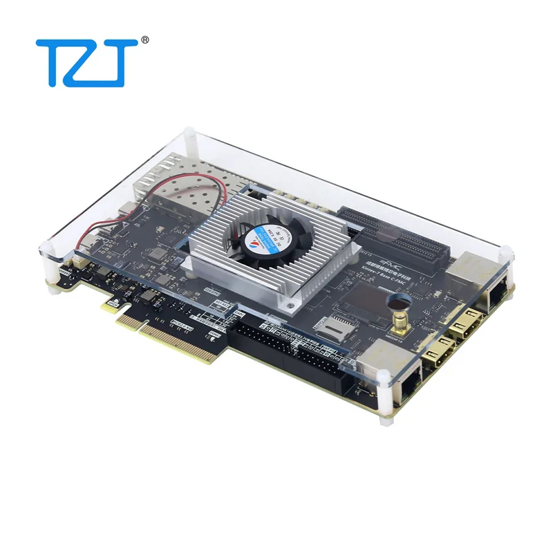 TZT XC7K325T Kintex 7 Base Development Board FPGA Development Board Onboard 0.96-inch OLED for Xilinx