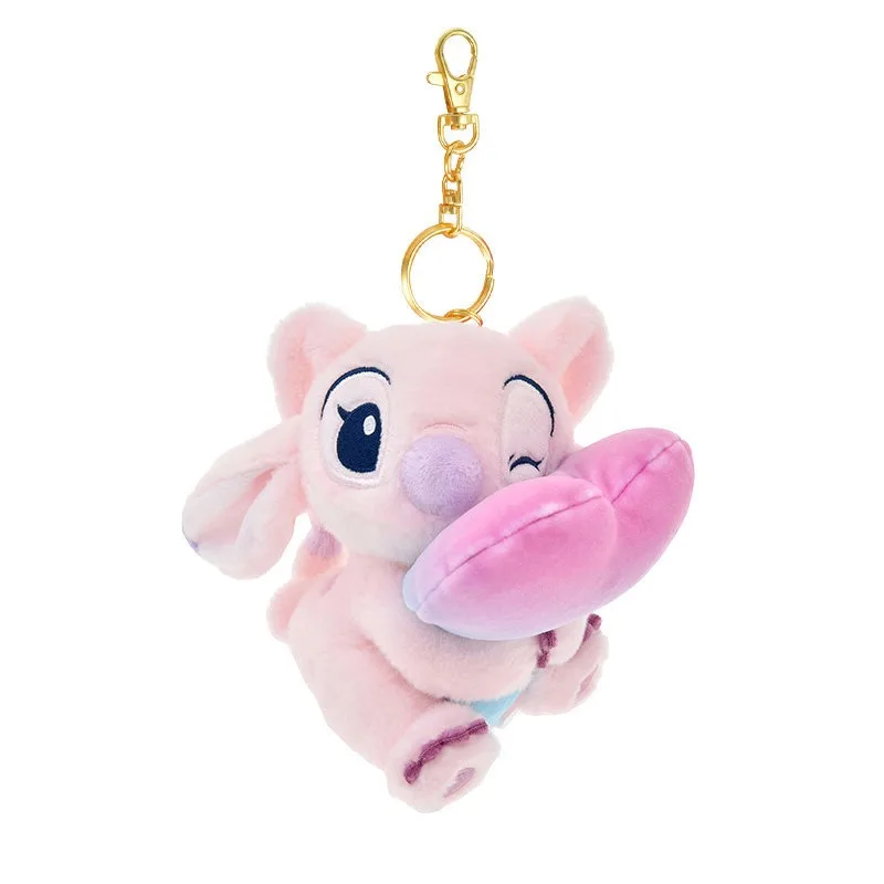 

Прекрасный мягкий плюшевый кулон Disney Angel для украшения сумки Itabag, идеальный подарок на день рождения для друзей, праздничный плюшевый кулон