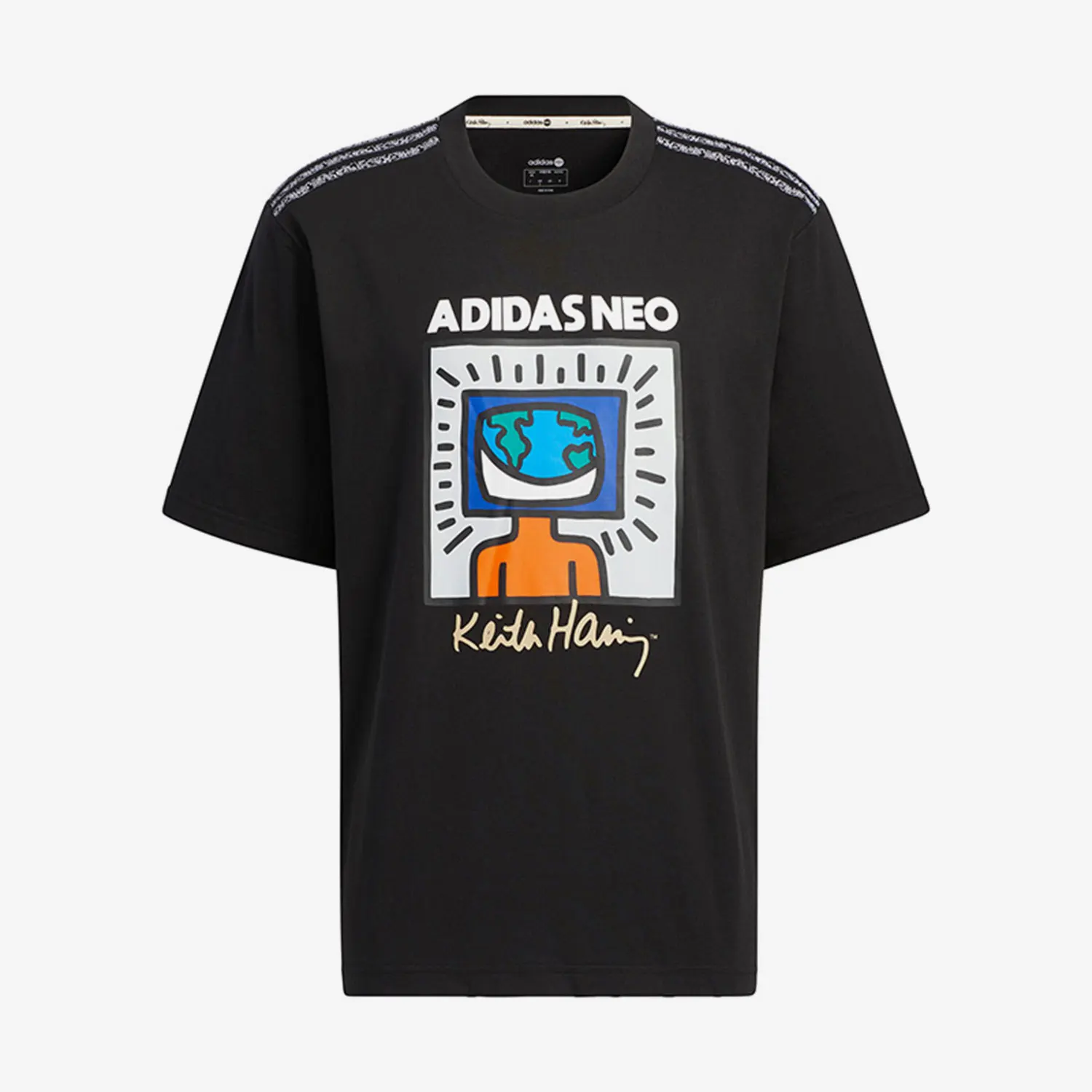 تي شيرت Adidas الرسمي الأصلي للرجال برقبة دائرية وأكمام قصيرة HD7267