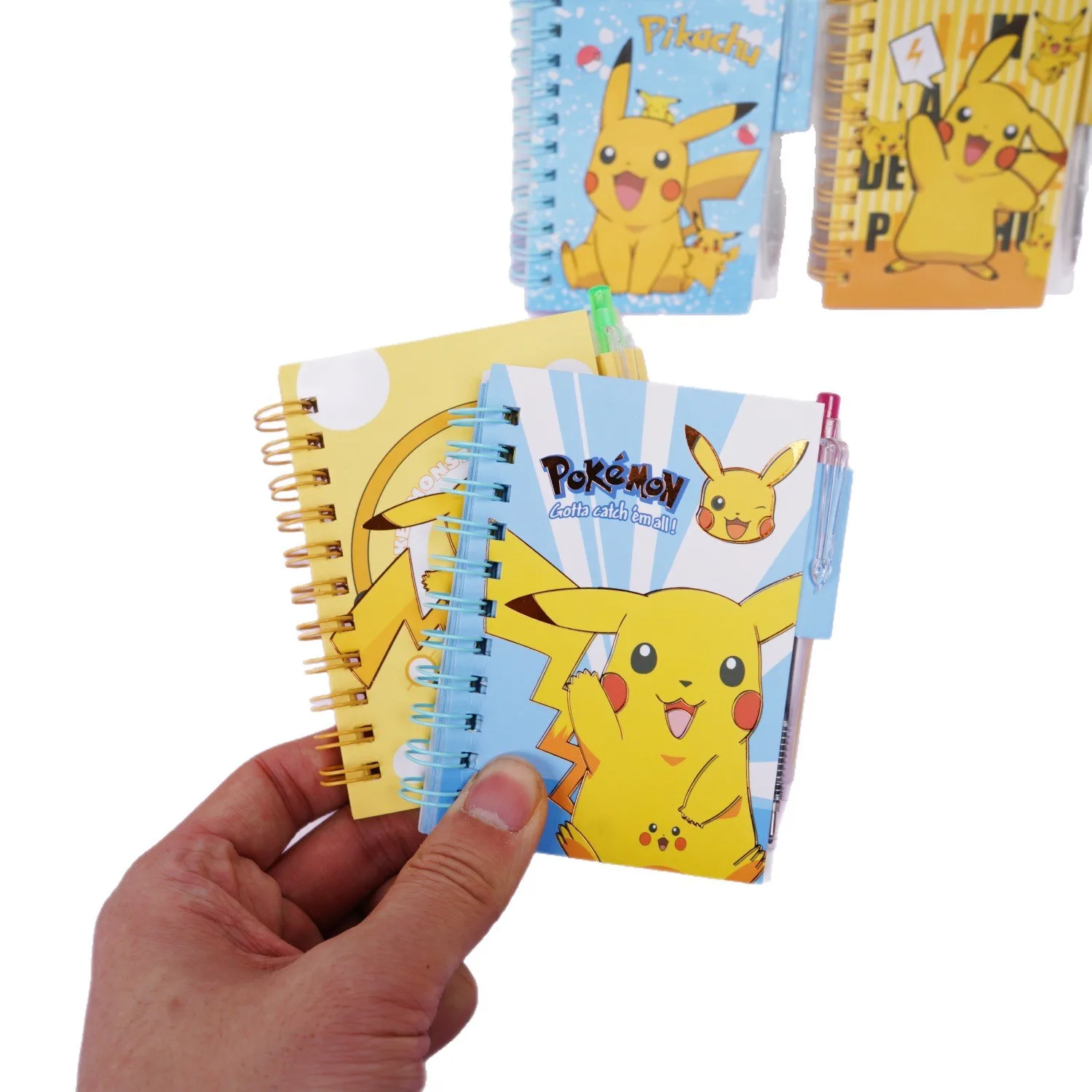 Pokémon small notebook with pen, portable journal, cute, school supplies, back-to-school gift, gift for friends, fun gift view 6