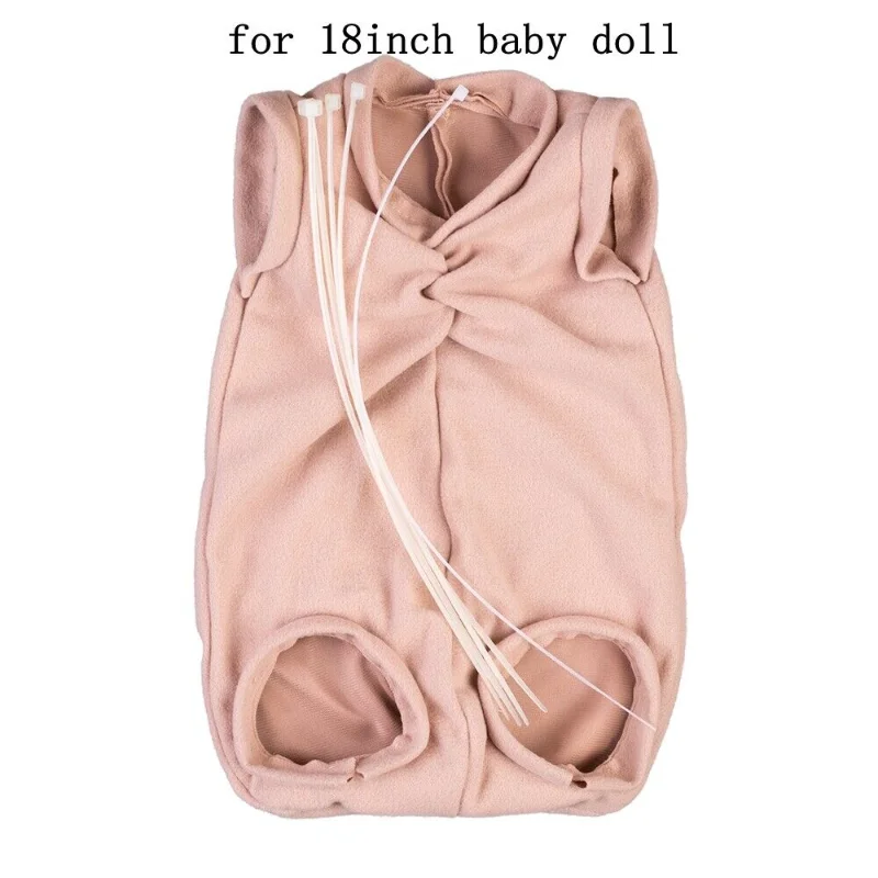 

Realistic Baby Cloth Body 18" Reborn Doll DIY Repair Kits Boy/Girl Doll Parts