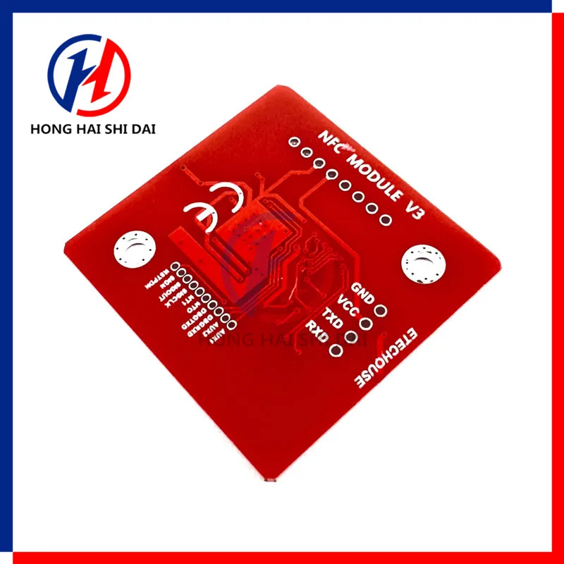 PN532 NFC RFID Módulo Sem Fio, Kits de Usuário V3, Leitor, Modo Escritor, Cartão IC S50, PCB, Attenna, I2C, IIC, SPI, HSU, 1 Conjunto