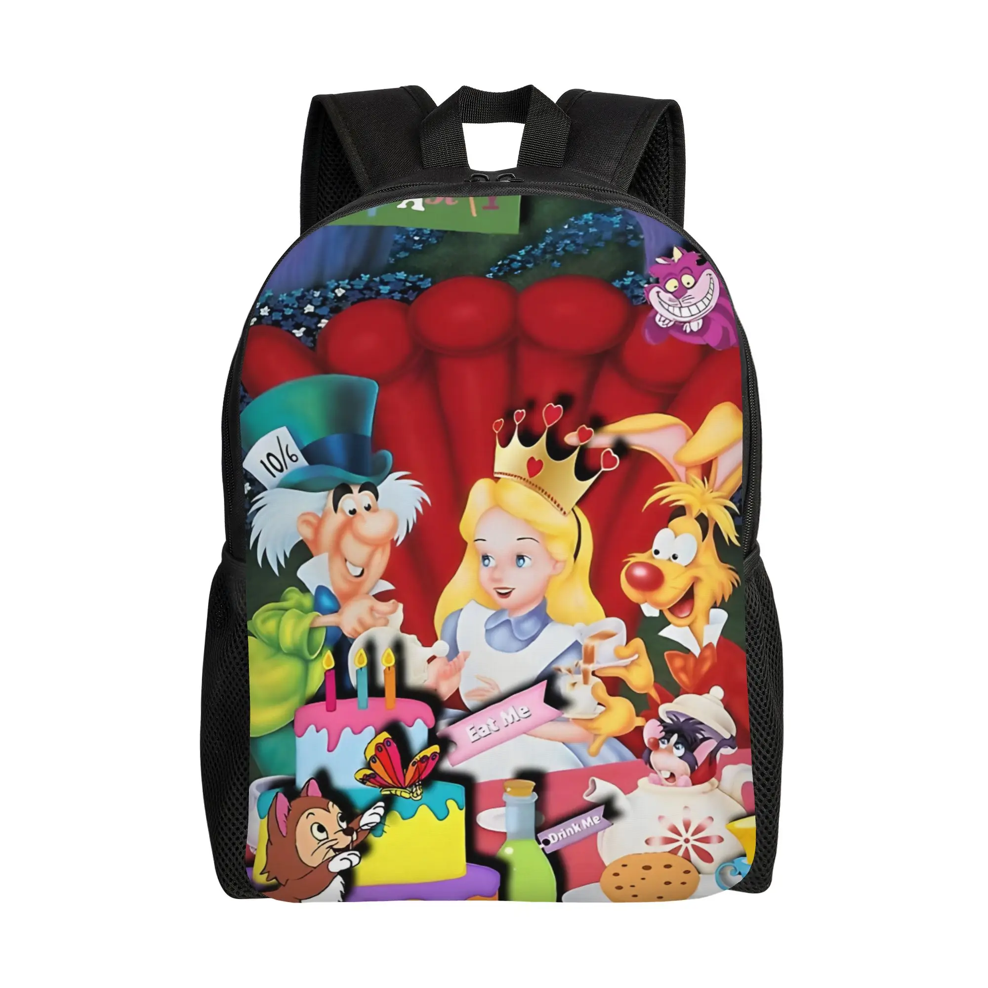 

Back to school season Light Alice Rucksack Walt Cartoon Unisex Schoolbag Backpack