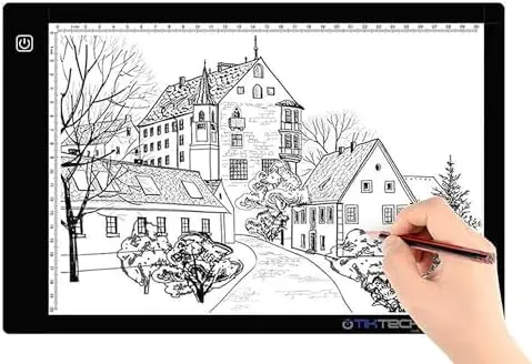 

Светодиодный планшет для рисования A4 – ультратонкий, с регулировкой яркости, портативный, для рисования, скетчинга, анимации и 5D алмазной вышивки