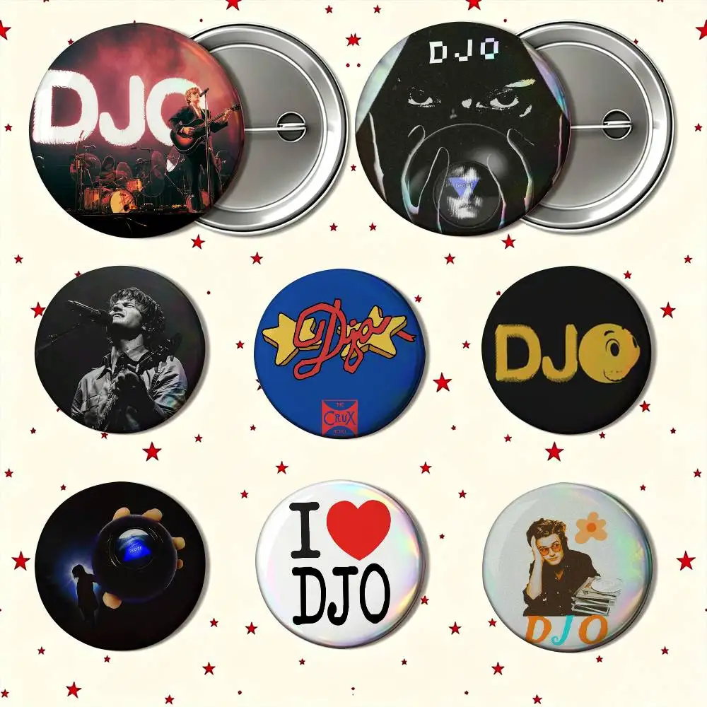 D-Djo Singer Joe K-Keery Enamel Pin Tinplate Round Brooch Cosplay Nijigen Otaku Culture Badge 25mm 32mm 44mm 58mm