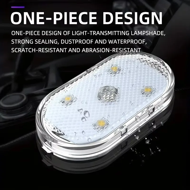 1-20PCS Skateboard Lights Longboard Fluorescent LED Flash Night Glowing USB Rechargable Scooter Board Underglow Lamp Decors