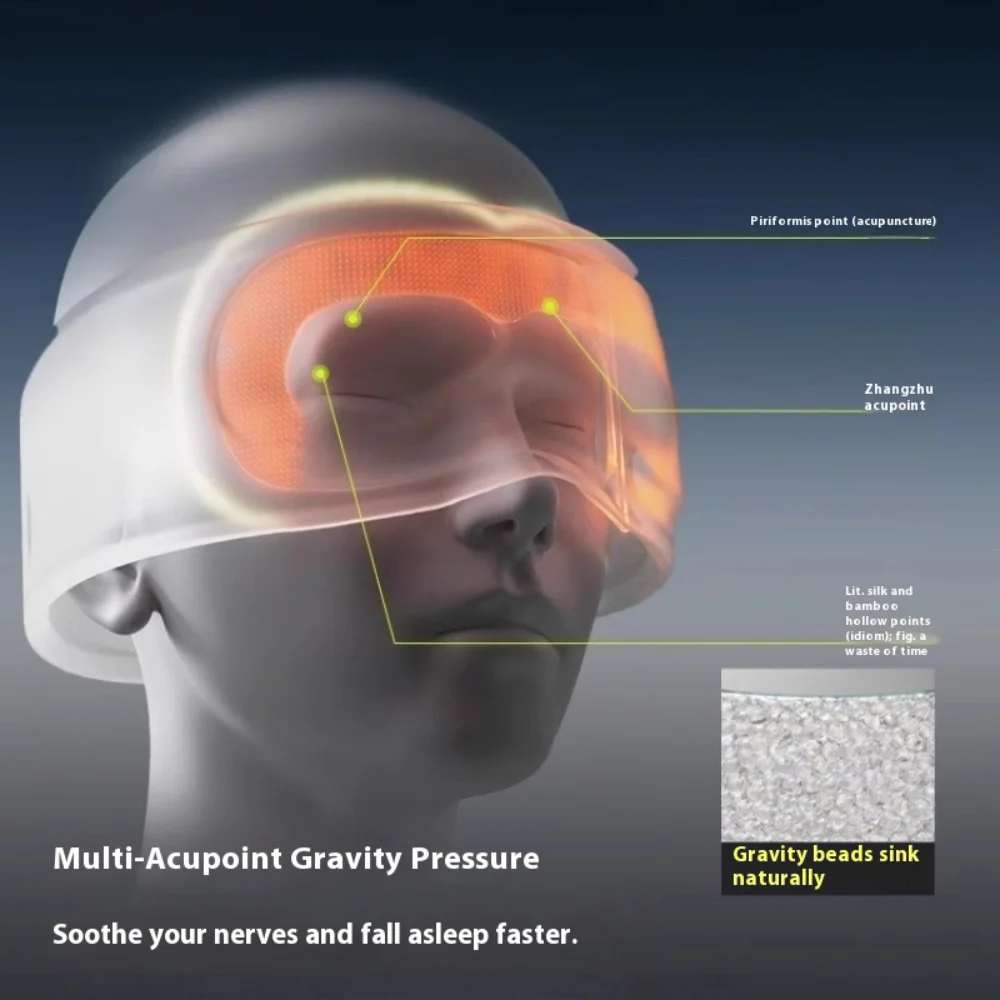 

Gravity Eye Mask Sleeping Mask for Light Blocking Travel Eye Blindfold for Relaxation Weighted Sleep Patchs Eyeshade Sleepmask