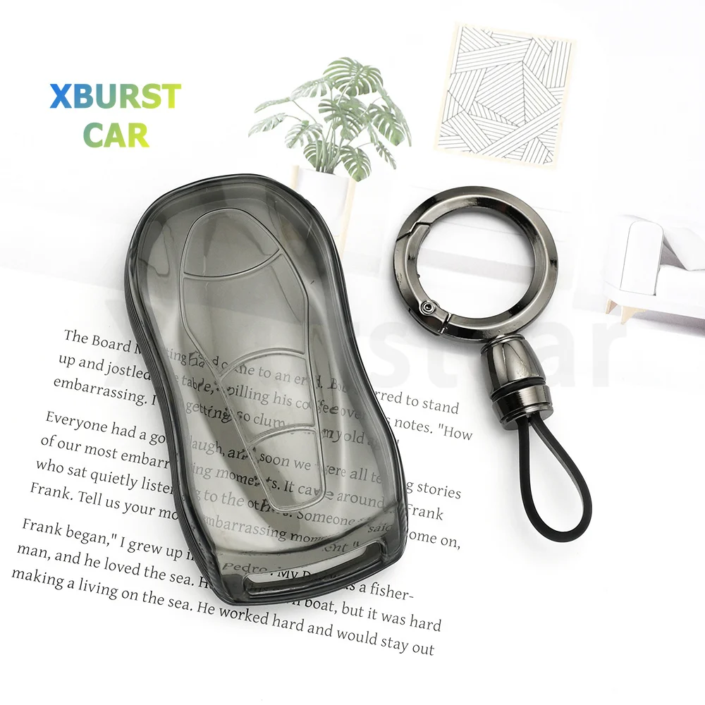 Transparent TPU Shell Car Fob for Geely New Emgrand GS X6 SUV EC7 Boyue PRO Azkarra FY11 Atlas Pro Key Cover Case Auto Protector