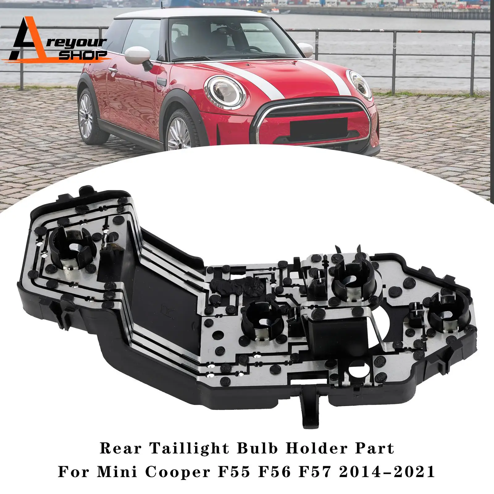 

Деталь держателя лампы заднего фонаря для Mini Cooper F55 F56 F57 2014 2015 2015 2016 2017 2018-2021