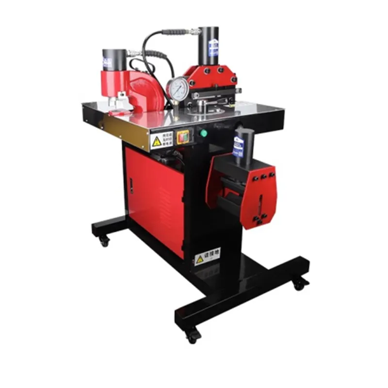 

Multifunctional Three-in-one Copper Bar Processing Machine Busbar Hydraulic Punching Cutting Bending Unit