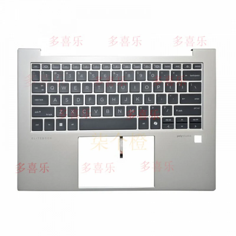 NOWA OBUDOWA KLAWIATURY Z PODSTAWĄ DO OPORÓW DŁONI (PALMREST) DO HP EliteBook 845 840 G11 US/UK N95848-001