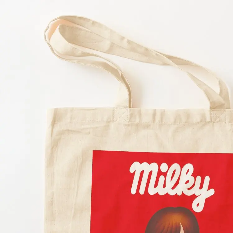 Milky Peko-chan Tote Bag cute pouch bag Shopper Lady bags custom fabric bag