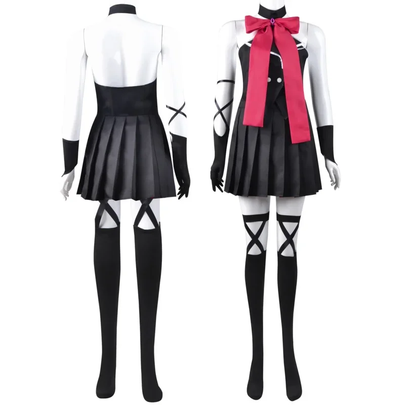 New anime engage kiss sharon lovelgrail kisara cosplay costume aldult woman skirt dress halloween sexy jk combat nun uniform sui