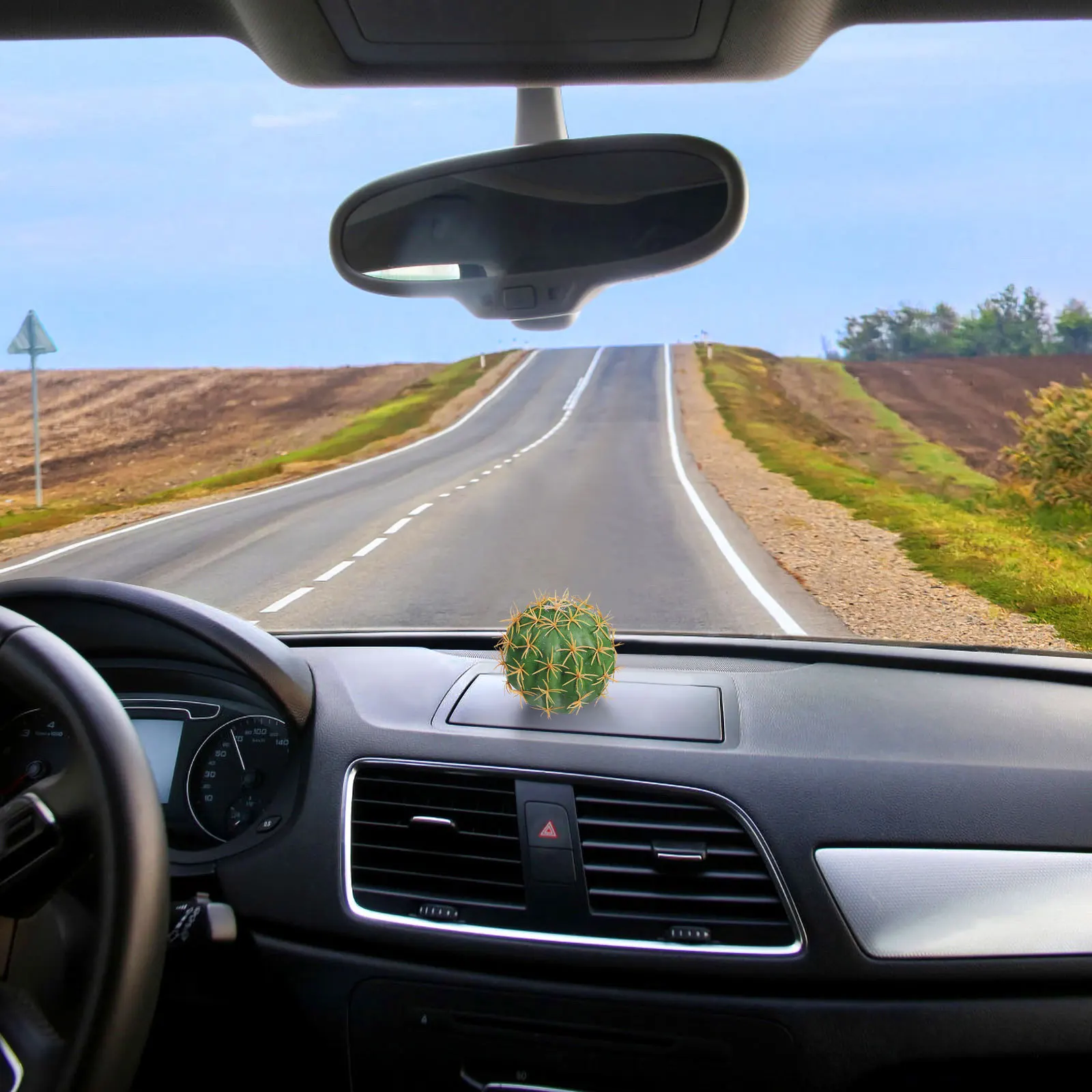 

Foam Ball Car Antenna Topper Cute Cactus Design Exterior Decorations for Cars Trucks Suvs Auto Accessory Spring Base