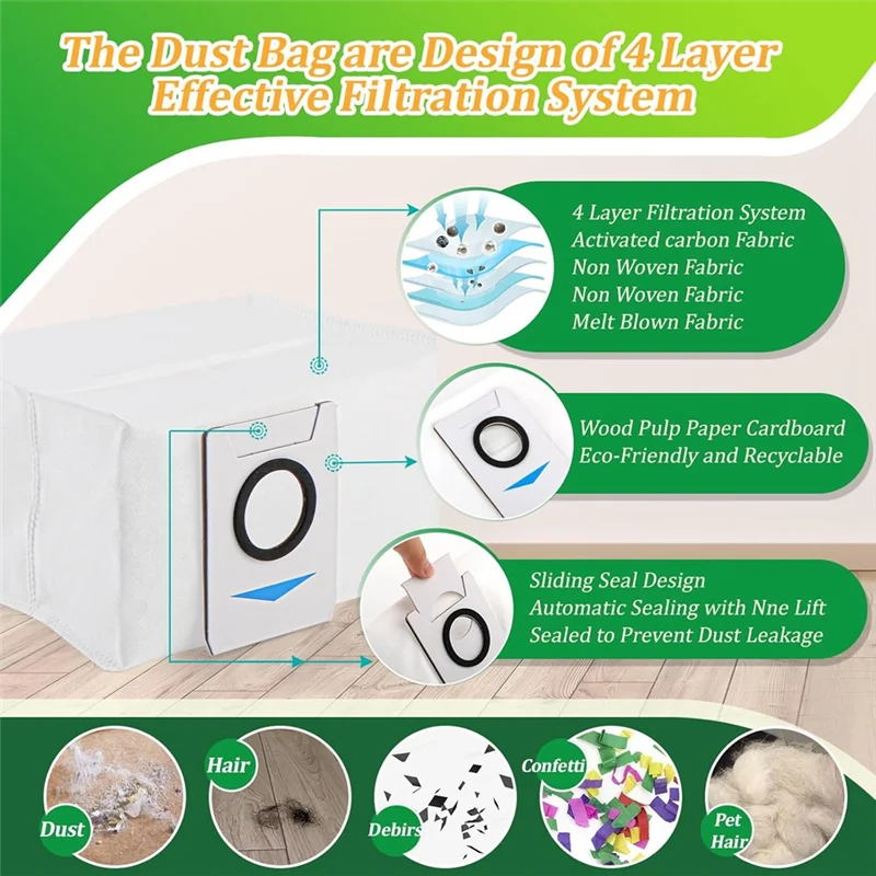 

【Домашняя техника】вакуумные детали для ECOVACS DEEBOT T20 Omni/T20 Max/T20 Pro/T20e Omni, аксессуары, детали
