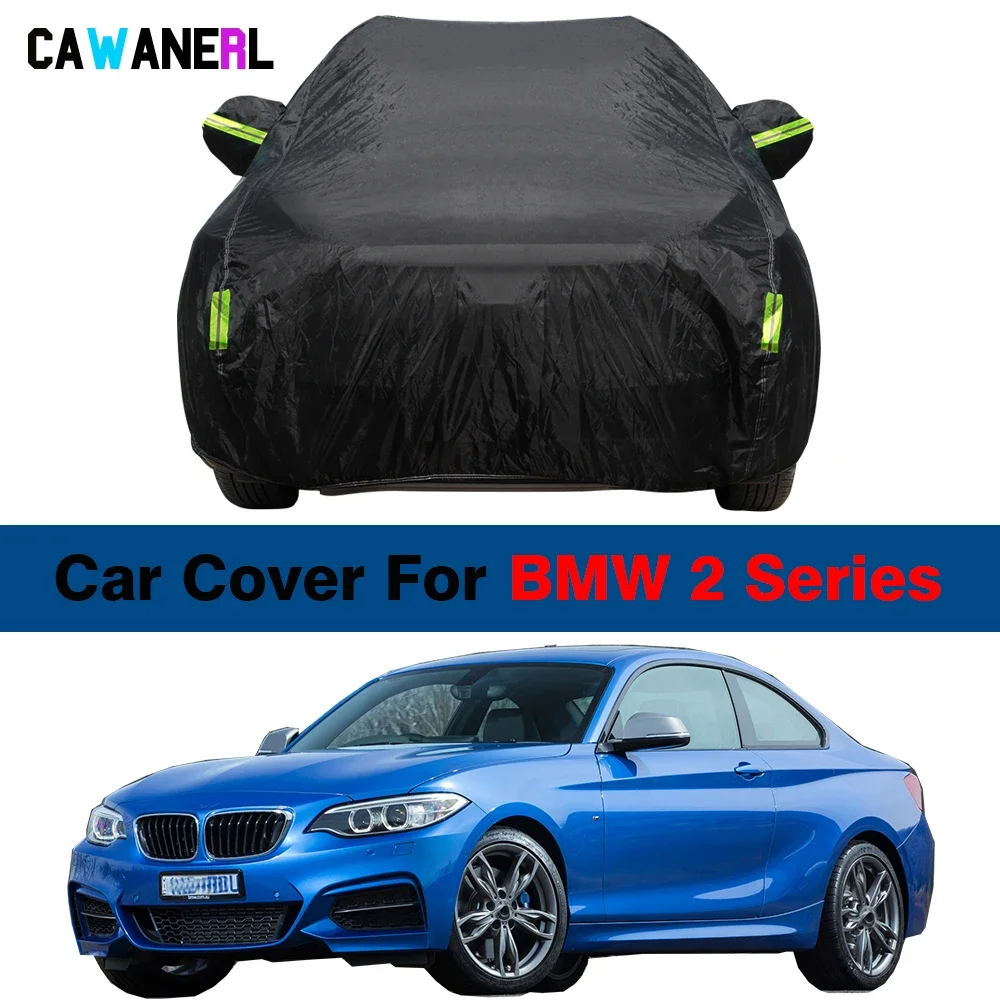 غطاء سيارة كامل مقاوم للمطر ومقاوم للصقيع والثلج والغبار ومقاوم للماء لسيارات BMW 2 Series 216i 218i 220i 223i 225i 228i 230i
