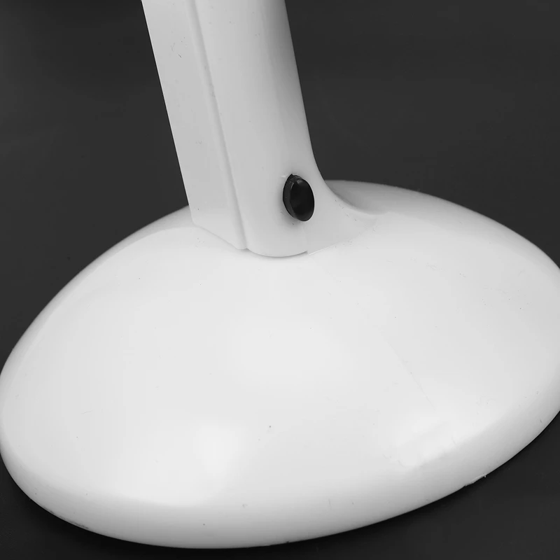 2Pcs Portable Desktop 3X Magnifier LED 180 Degree Rotatable Desk Lamp Lighting Loupe Reading Magnifier Glass For Reading