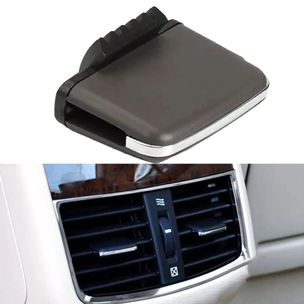 Black Rear Row Central AC Air Vent Outlet Tab Clip For Lexus ES350 2011 2012 Perfect Fit And Easy Installation Car Parts