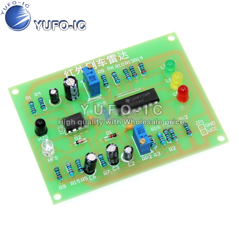 Infrared Reversing Radar Electronic Production Suite Infrared Reverse Speed Reminders DIY Electronics Assembly Debugging