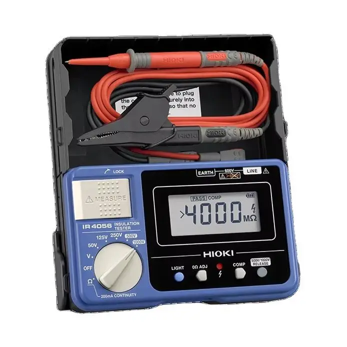 

HIOKI IR4056-20 Digital Megohmmeter 1000V Insulation Resistance Tester for Electric Vehicles and Building Electrical Equipment
