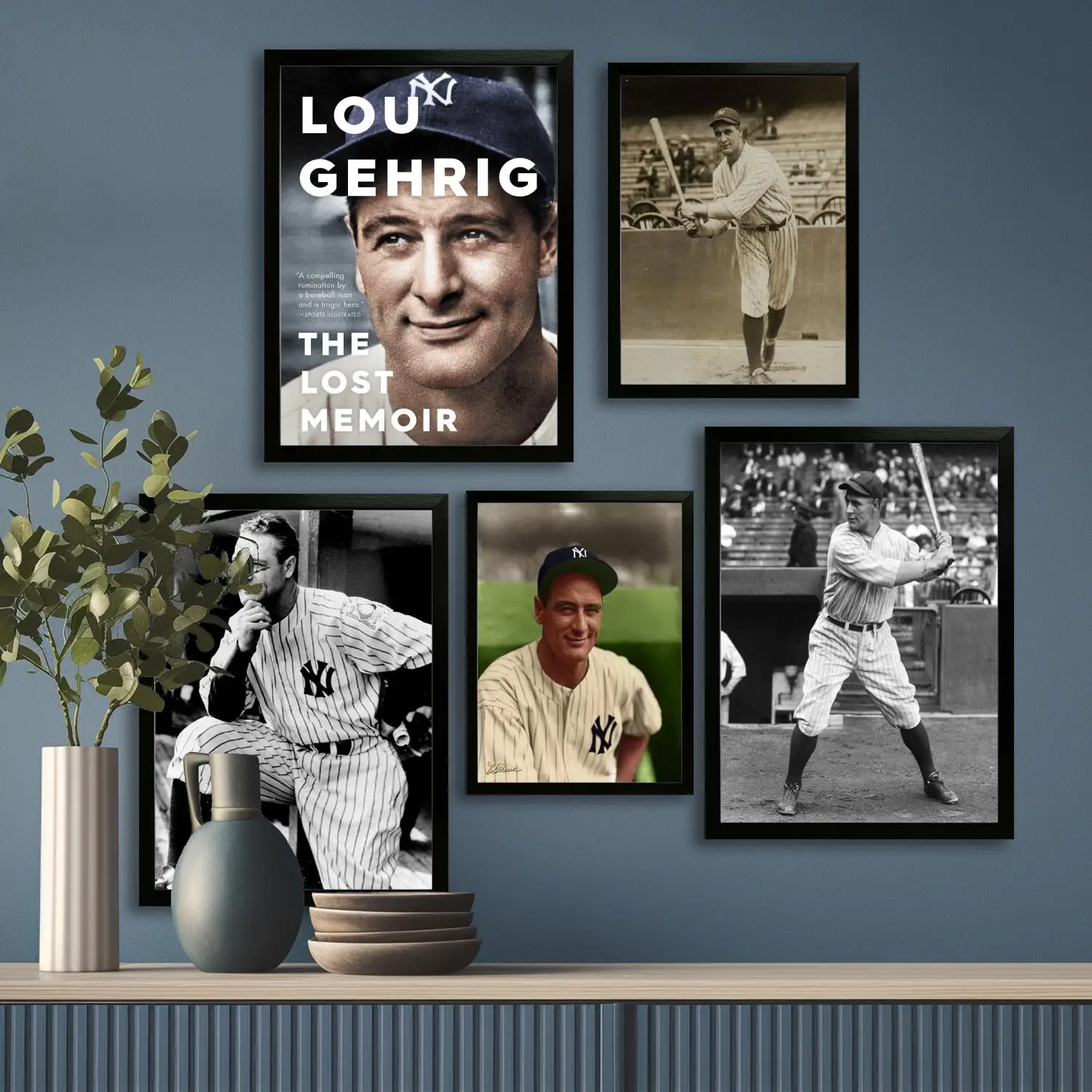 Lou Gehrig Canvas A… - image