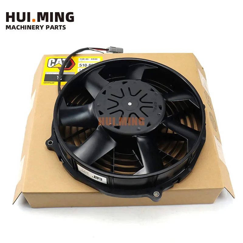 excavator Water tank cooling fan radiator electronic 510-8095 5108095 for E320GC E323 330 336 construction machinery spare parts