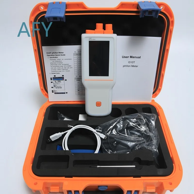 I310T Handheld pH Ion Meter Multi Parameter Analyzer ISE Meter for Pool Water Chlorine Testing for OEM Customization Support