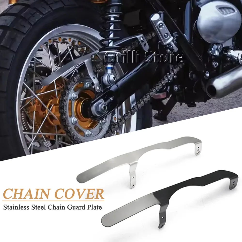 

For Speed Twin Scrambler 1200 900 Bonneville T100 T120 Thruxton RS Rear Sprocket Cover Motorcycle Chain Protector Guard Cover
